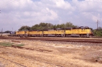 UP EB intermodal lead by an ex SP